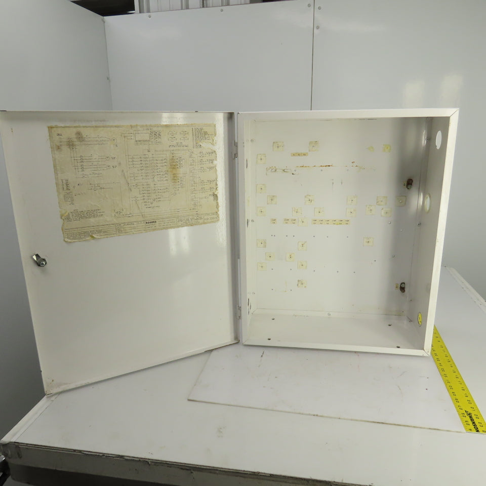 25-1/2" x 20-1/2" x 8" Electrical Enclosure W/Hinged Door (No Backplate)
