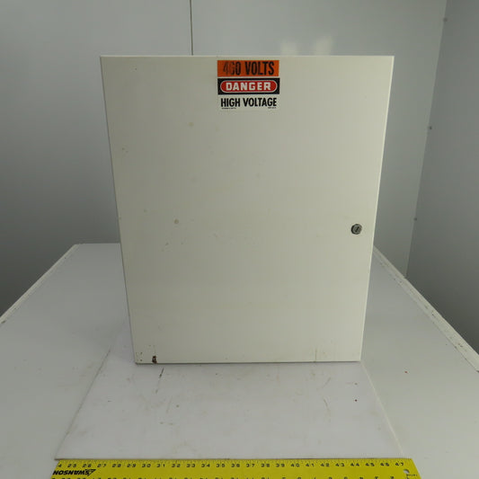 25-1/2" x 20-1/2" x 8" Electrical Enclosure W/Hinged Door (No Backplate)