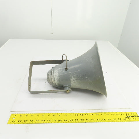 Speco SPC-20 Weatherproof Aluminum Trumpet Horn Speaker 12" Diam. 65W