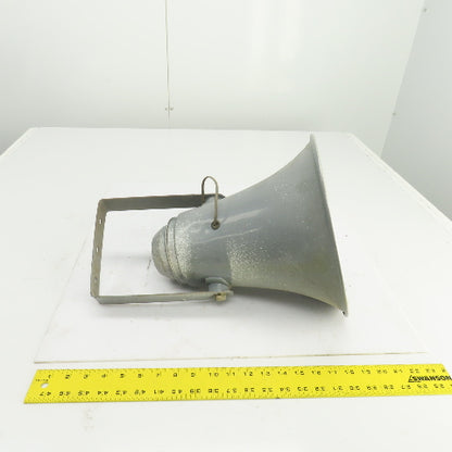Speco SPC-20 Weatherproof Aluminum Trumpet Horn Speaker 12" Diam. 65W