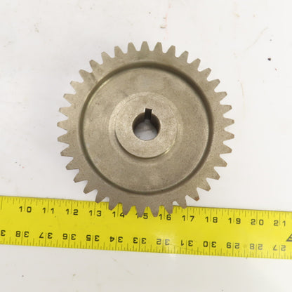 37 Tooth External Tooth Spur Gear 20° Degree Pitch 1" Bore 6-1/2" OD 1-3/4" W