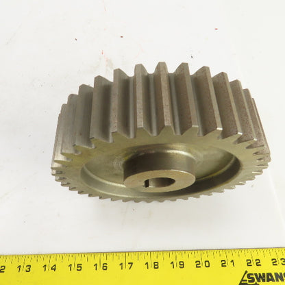 37 Tooth External Tooth Spur Gear 20° Degree Pitch 1" Bore 6-1/2" OD 1-3/4" W