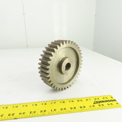 37 Tooth External Tooth Spur Gear 20° Degree Pitch 1" Bore 6-1/2" OD 1-3/4" W