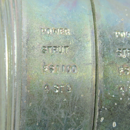 Power-Strut PS-1100 4" STD Standard Rigid Steel Conduit Strut Pipe Clamp Lot/96