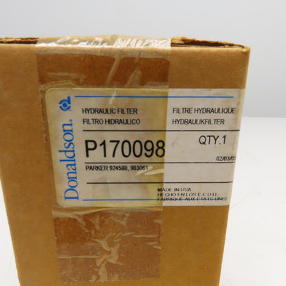Donaldson P170098 Spin On Hydraulic Filter OEM NIB
