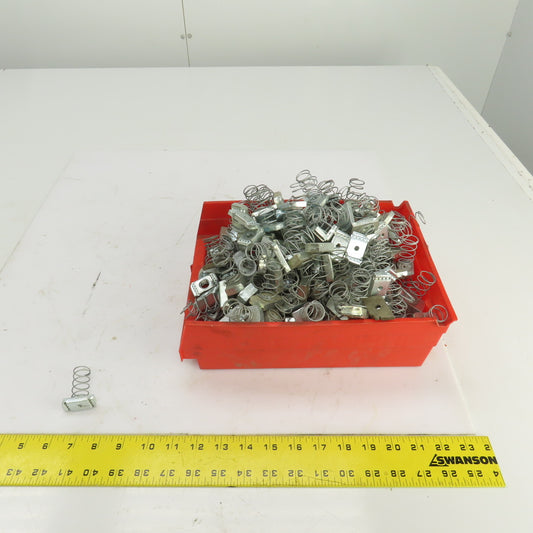 3/4" x 3/8" Strut Channel Spring Nut 1/2"-13 TPI Lot Of 160
