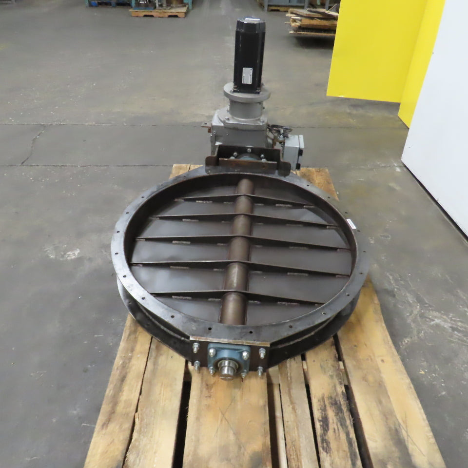 Servo Actuated Damper Butterfly Valve 480V 3PH W/VPL-B1654B-PJ12AA Tested