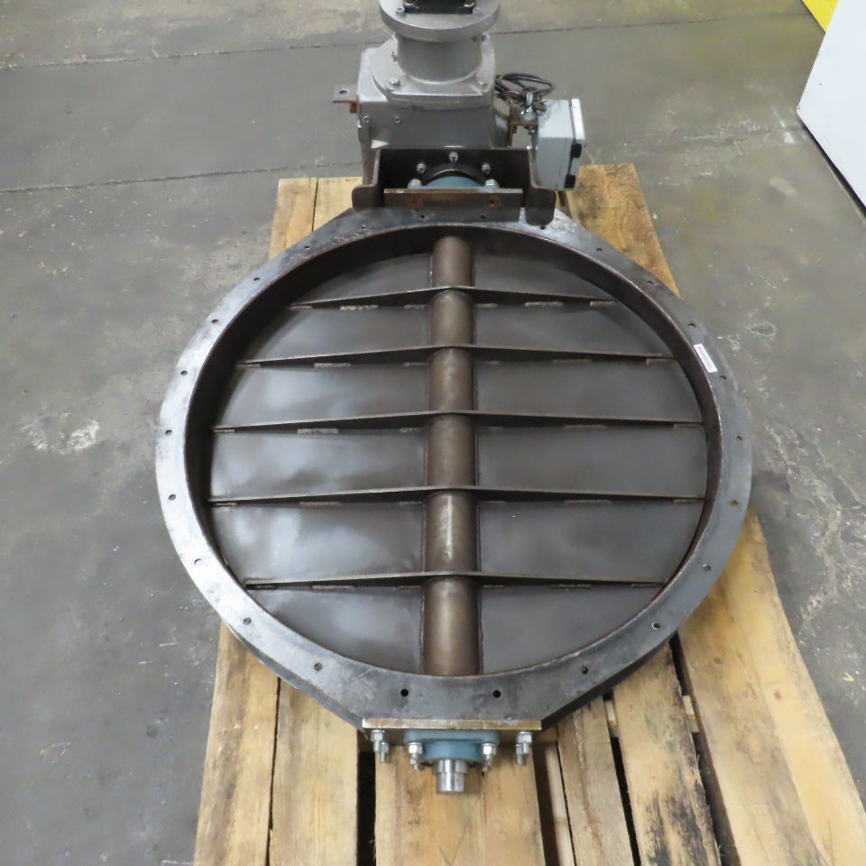 Servo Actuated Damper Butterfly Valve 480V 3PH W/VPL-B1654B-PJ12AA Tested