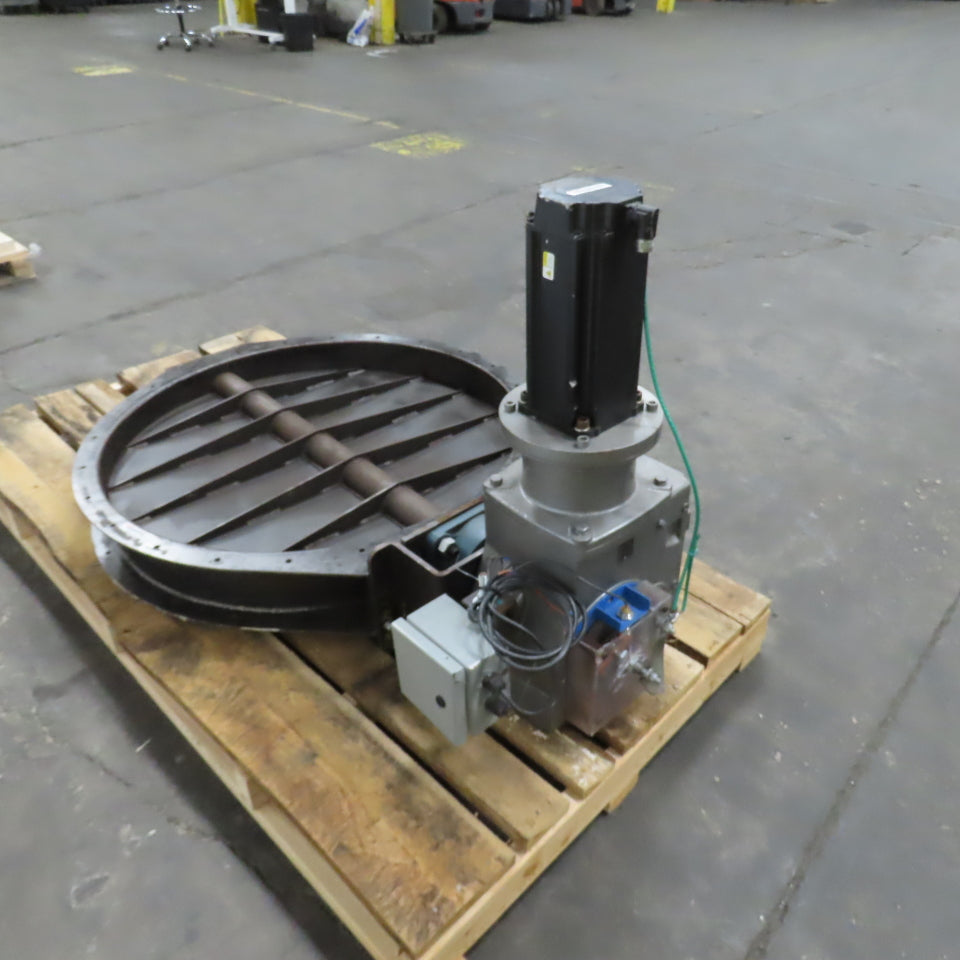 Servo Actuated Damper Butterfly Valve 480V 3PH W/VPL-B1654B-PJ12AA Tested