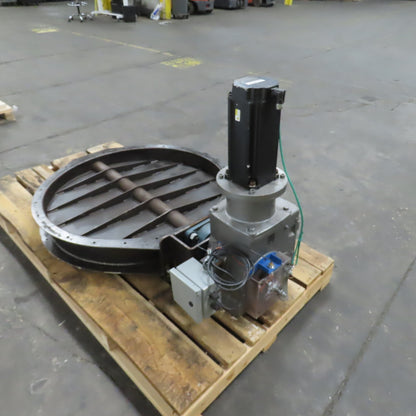 Servo Actuated Damper Butterfly Valve 480V 3PH W/VPL-B1654B-PJ12AA Tested