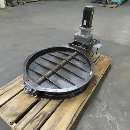 Servo Actuated Damper Butterfly Valve 480V 3PH W/VPL-B1654B-PJ12AA Tested