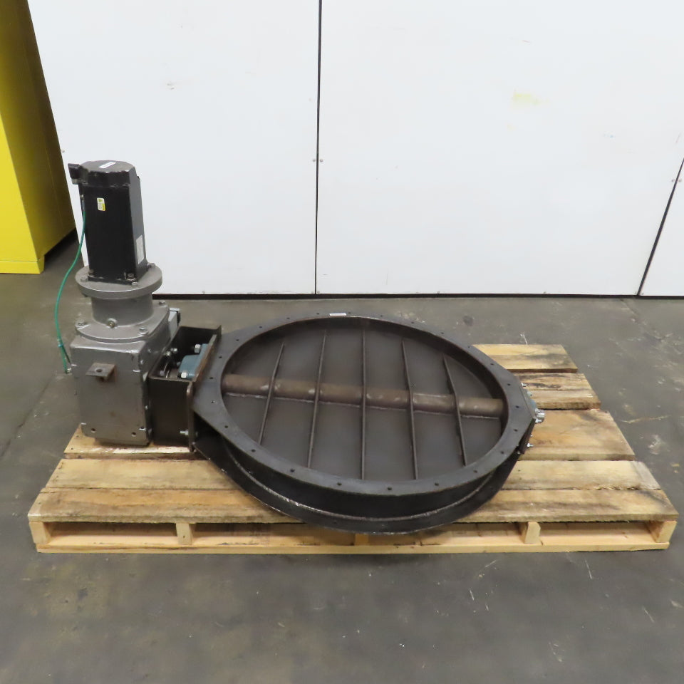 Servo Actuated Damper Butterfly Valve 480V 3PH W/VPL-B1654B-PJ12AA Tested