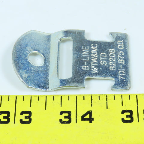 B-Line B2208 1/2" TW & IMC Standard Steel Conduit Strut Pipe Clamp Lot of 59
