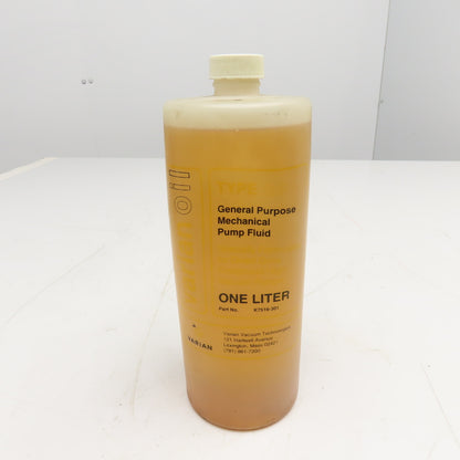 Varian K7516-301 Direct Drive Mechanical Vacuum Pump Fluid 1Liter