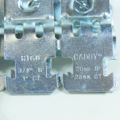 Caddy 3/4" IP 1" CT Standard Rigid Steel Conduit Strut Pipe Clamp Lot of 24