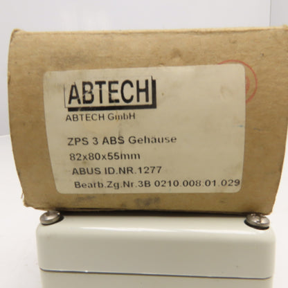 Abtech 1277 ABS Plastic Electrical Enclosure 82x80x55mm