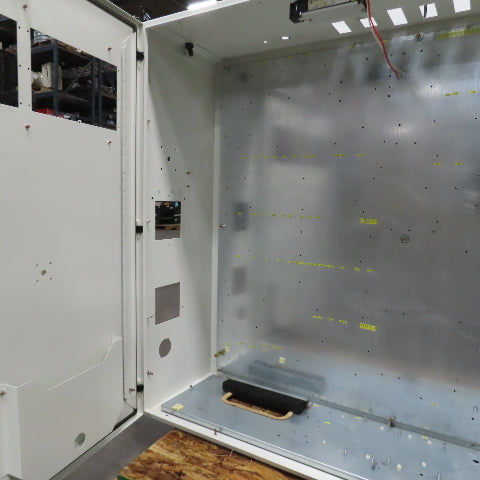 47" x 55" x 15" Hinged Double Door Electrical Enclosure W/Backplate