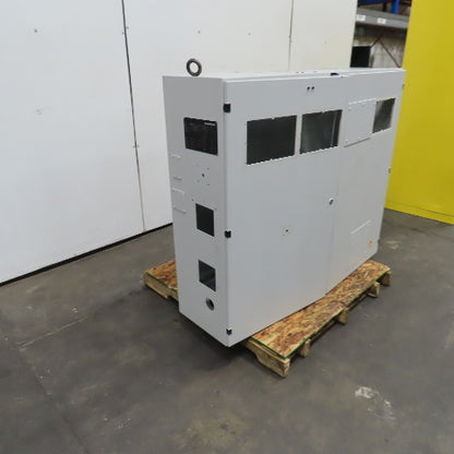47" x 55" x 15" Hinged Double Door Electrical Enclosure W/Backplate