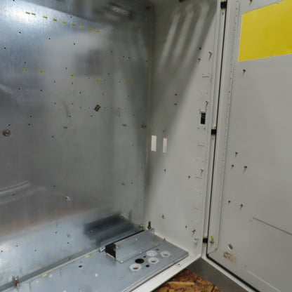 47" x 55" x 15" Hinged Double Door Electrical Enclosure W/Backplate