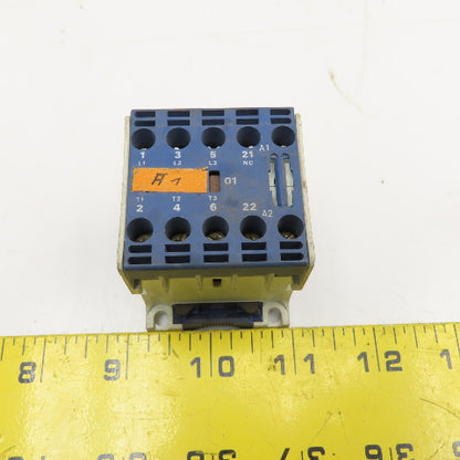 Telemecanique LC1-EC 9 600V 3Kw Contactor 24V 50/60Hz Coil