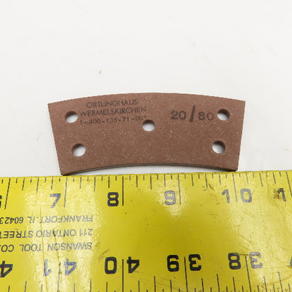 Ortlinghaus 20/80 1-400-135-71-003 5mm Thick Clutch Brake Pad Lot Of 5