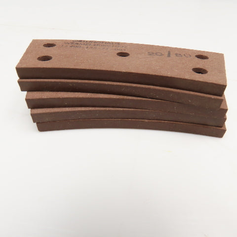 Ortlinghaus 20/80 1-400-135-71-003 5mm Thick Clutch Brake Pad Lot Of 5
