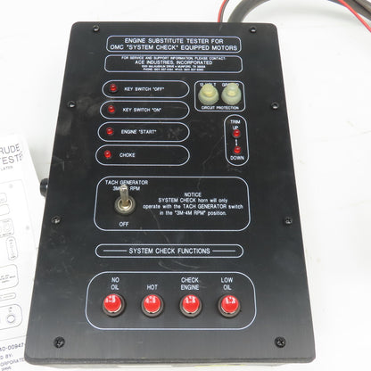 Ace Industries 240-00947-A Marine Engine Substitute Tester OMC Johnson Evinrude