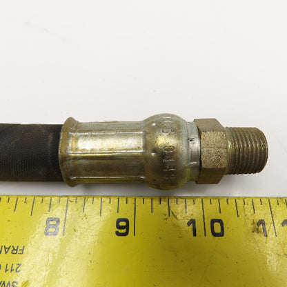 Aeroquip 3/8" (-6) Male NPSM x 3/4" (-8) Male JIC Hose Assembly 42" OAL