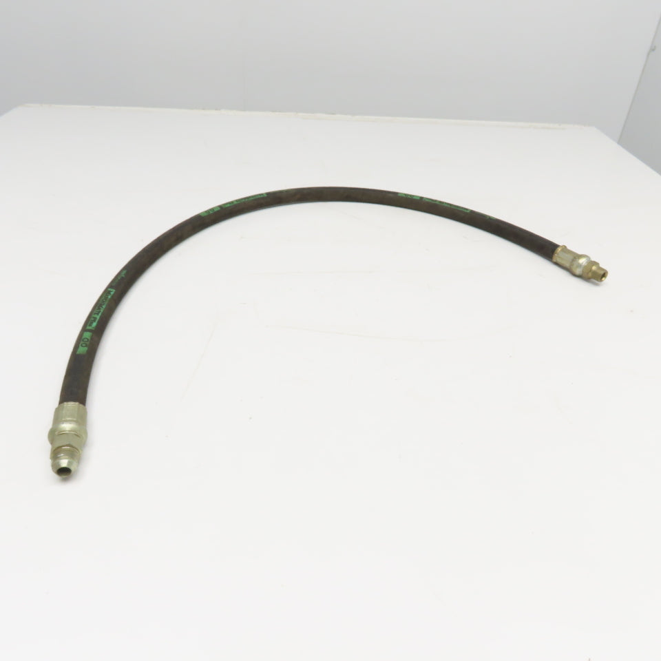 Aeroquip 3/8" (-6) Male NPSM x 3/4" (-8) Male JIC Hose Assembly 42" OAL