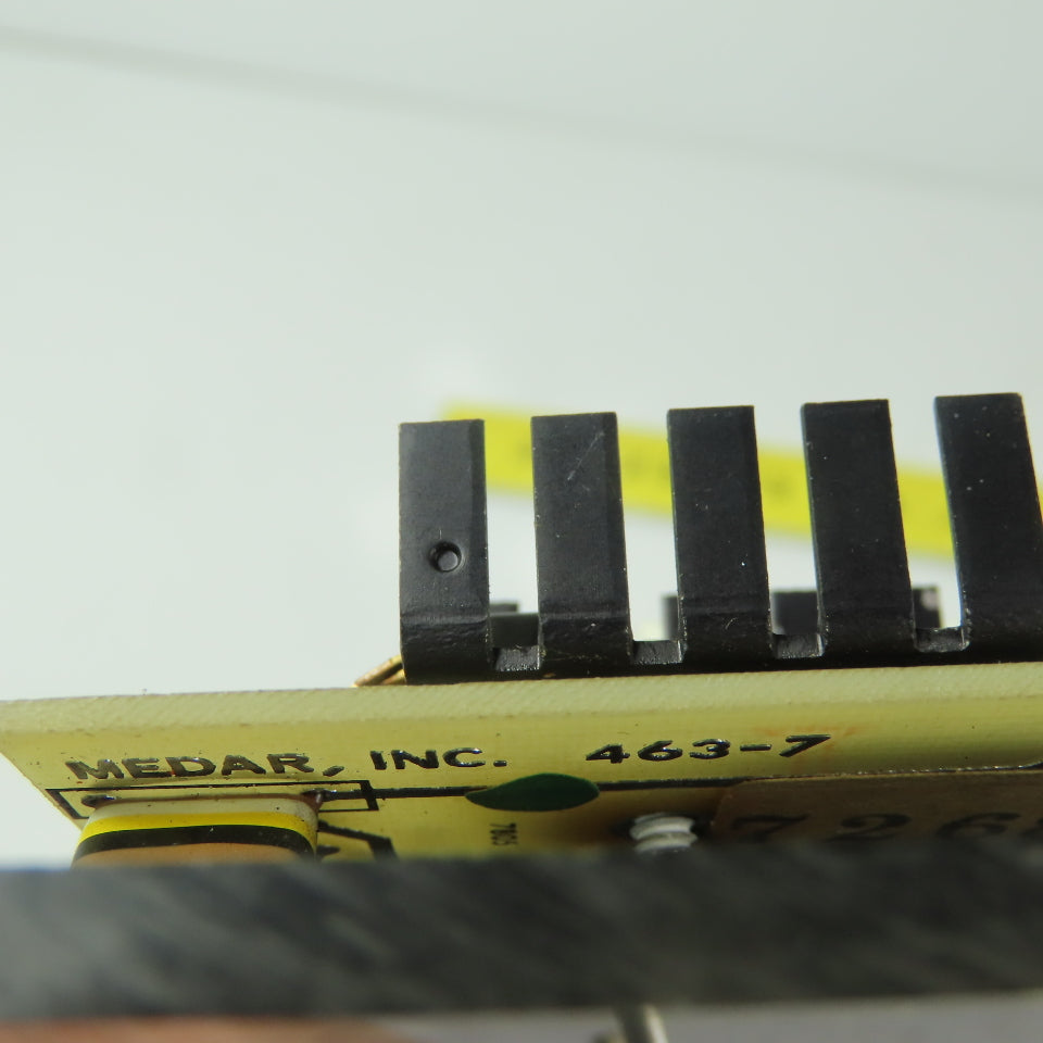Medar 463-7 Face Plate & Welding Control Circuit Board