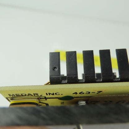 Medar 463-7 Face Plate & Welding Control Circuit Board