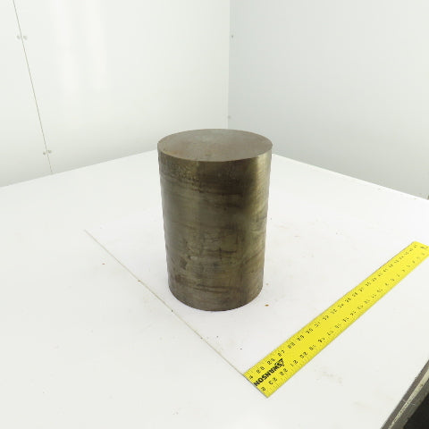C1018 8" Diameter x 11-3/4" Long Cold Rolled Round Steel Barstock