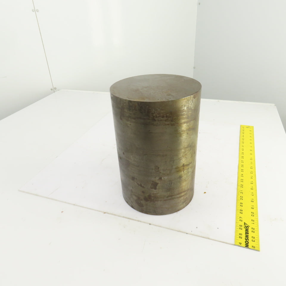 C1018 8" Diameter x 11-3/4" Long Cold Rolled Round Steel Barstock