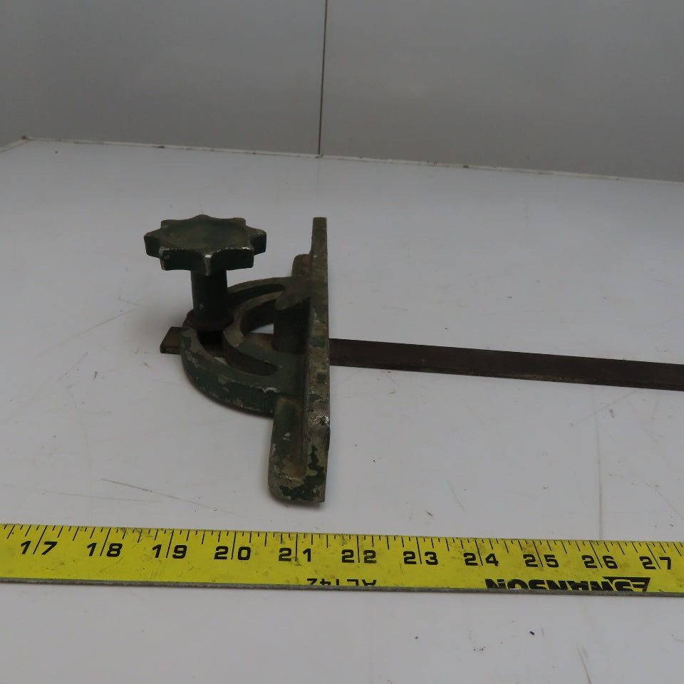 10-3/8x1-3/4" Table Saw/Band Saw Miter Gauge Cast Aluminum 1.00"W x .195 T Rail