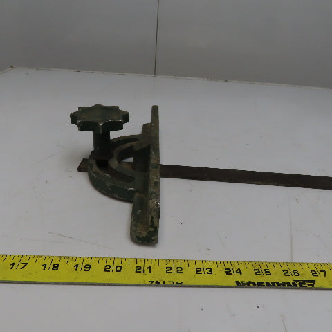 10-3/8x1-3/4" Table Saw/Band Saw Miter Gauge Cast Aluminum 1.00"W x .195 T Rail