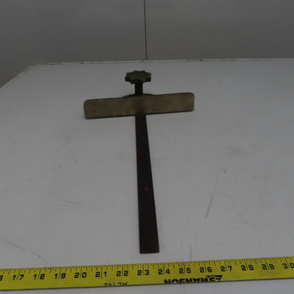 10-3/8x1-3/4" Table Saw/Band Saw Miter Gauge Cast Aluminum 1.00"W x .195 T Rail