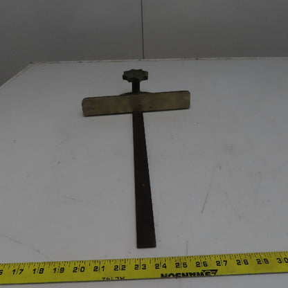10-3/8x1-3/4" Table Saw/Band Saw Miter Gauge Cast Aluminum 1.00"W x .195 T Rail