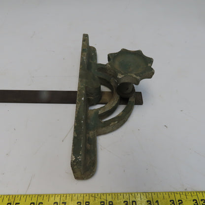 10-3/8x1-3/4" Table Saw/Band Saw Miter Gauge Cast Aluminum 1.00"W x .195 T Rail