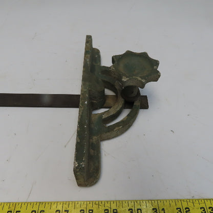 10-3/8x1-3/4" Table Saw/Band Saw Miter Gauge Cast Aluminum 1.00"W x .195 T Rail