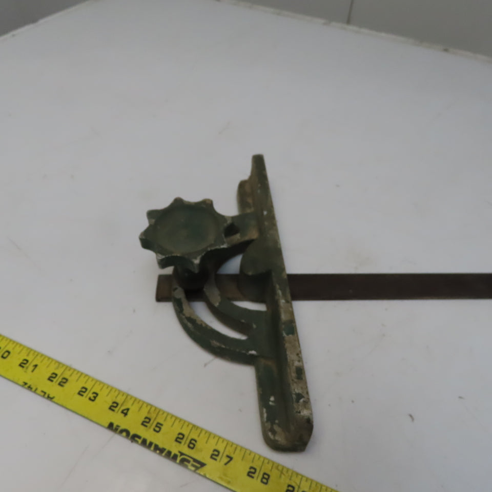 10-3/8x1-3/4" Table Saw/Band Saw Miter Gauge Cast Aluminum 1.00"W x .195 T Rail