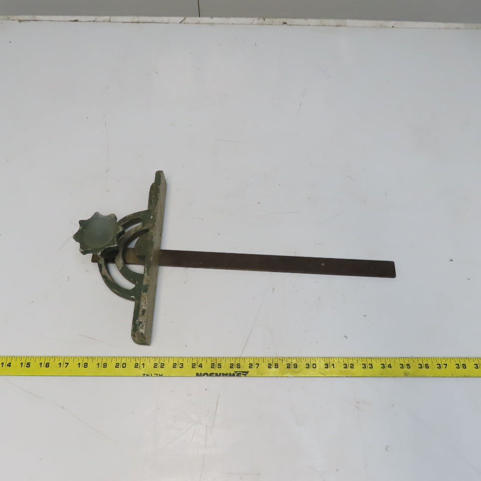 10-3/8x1-3/4" Table Saw/Band Saw Miter Gauge Cast Aluminum 1.00"W x .195 T Rail