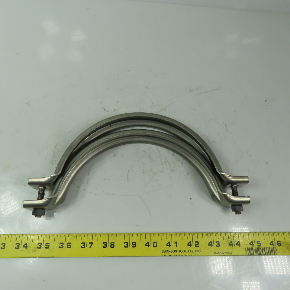 Warren Rupp 200.030.115 Stainless Steel V-Band Clamp For Sandpiper Marathon Pump