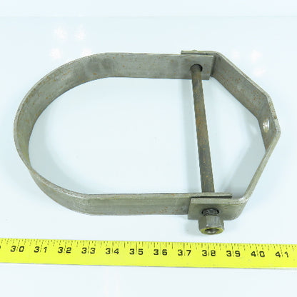 8" Steel Adjustable Clevis Pipe Hanger Lot of 4