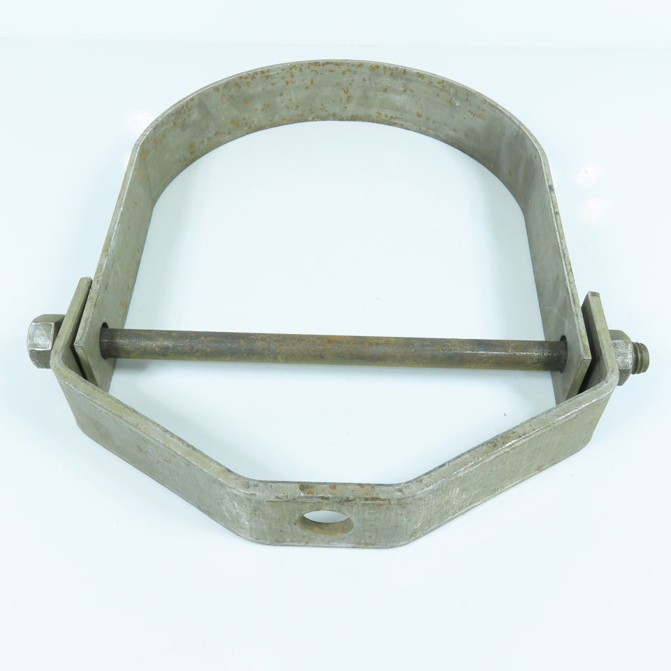 8" Steel Adjustable Clevis Pipe Hanger Lot of 4