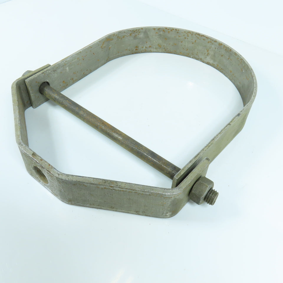 8" Steel Adjustable Clevis Pipe Hanger Lot of 4