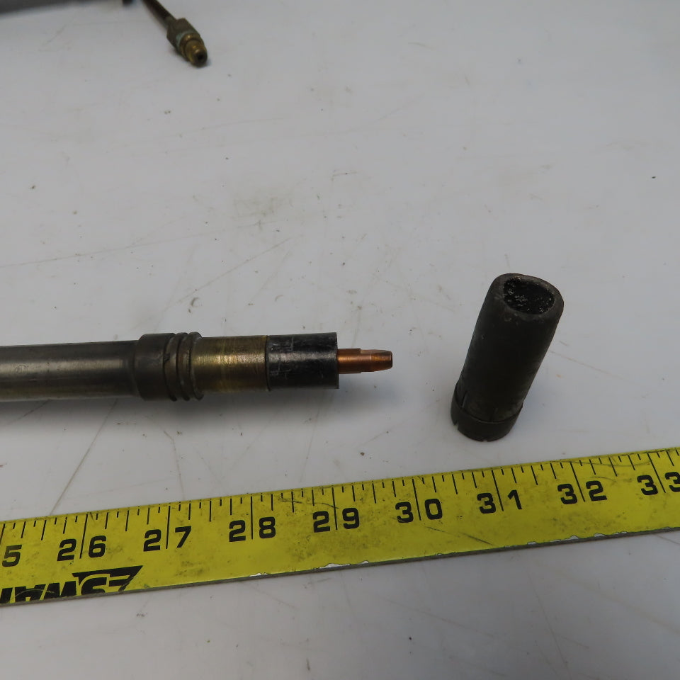 Binzel Panasonic Style Straight Automatic Welder Mig Gun Assembly Parts / Repair