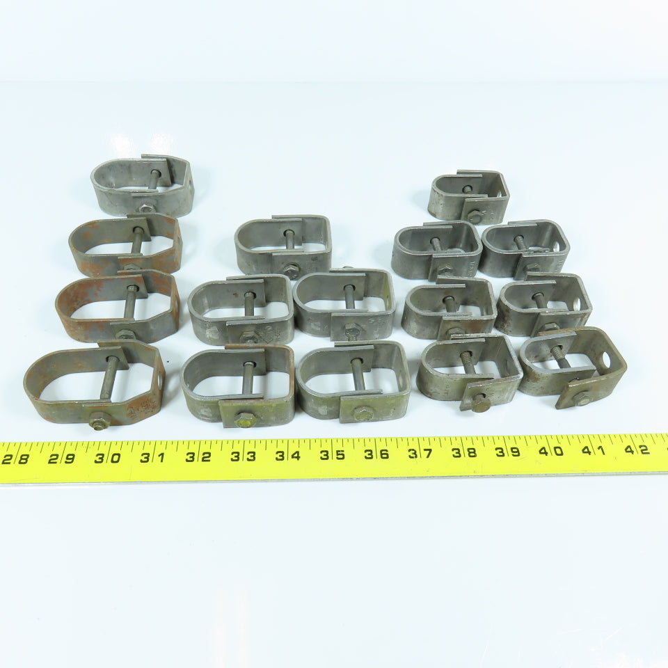 1/2", 3/4", 1" Steel Adjustable Clevis Pipe Hanger Lot of 16