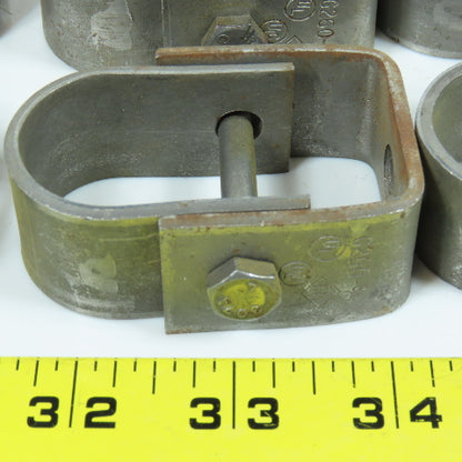 1/2", 3/4", 1" Steel Adjustable Clevis Pipe Hanger Lot of 16