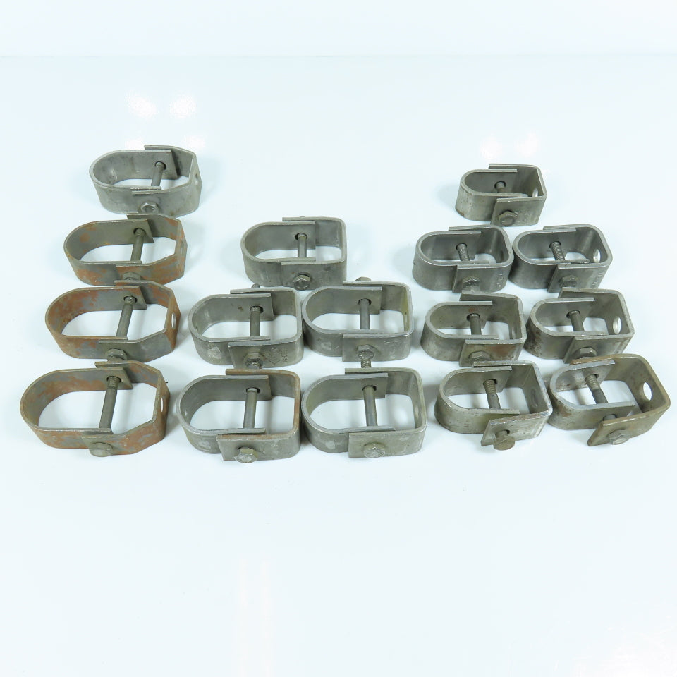 1/2", 3/4", 1" Steel Adjustable Clevis Pipe Hanger Lot of 16