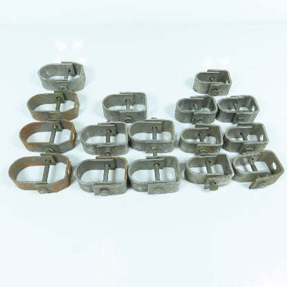 1/2", 3/4", 1" Steel Adjustable Clevis Pipe Hanger Lot of 16